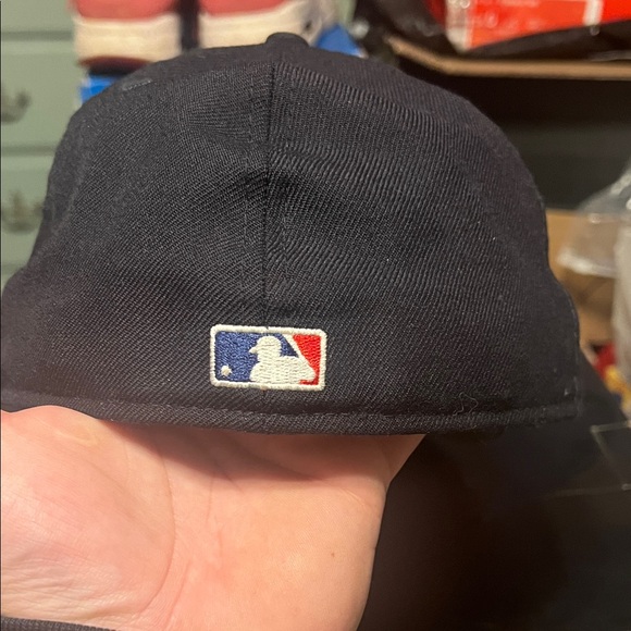 AIME LEON DORE X NEW ERA CHAIN STITCH YANKEES FITTED HAT 7 1/2 NAVY - Picture 4 of 9